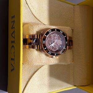 Invicta brown woman’s watch